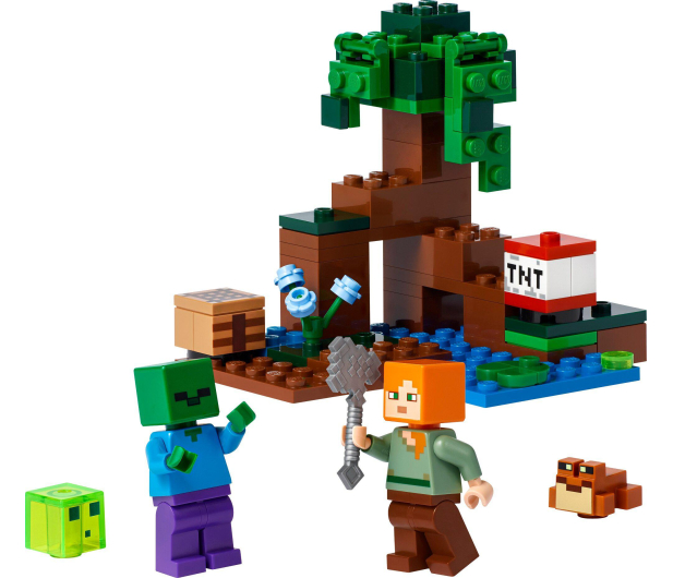 LEGO Minecraft 21240 Przygoda na mokradłach - 1090567 - zdjęcie 2